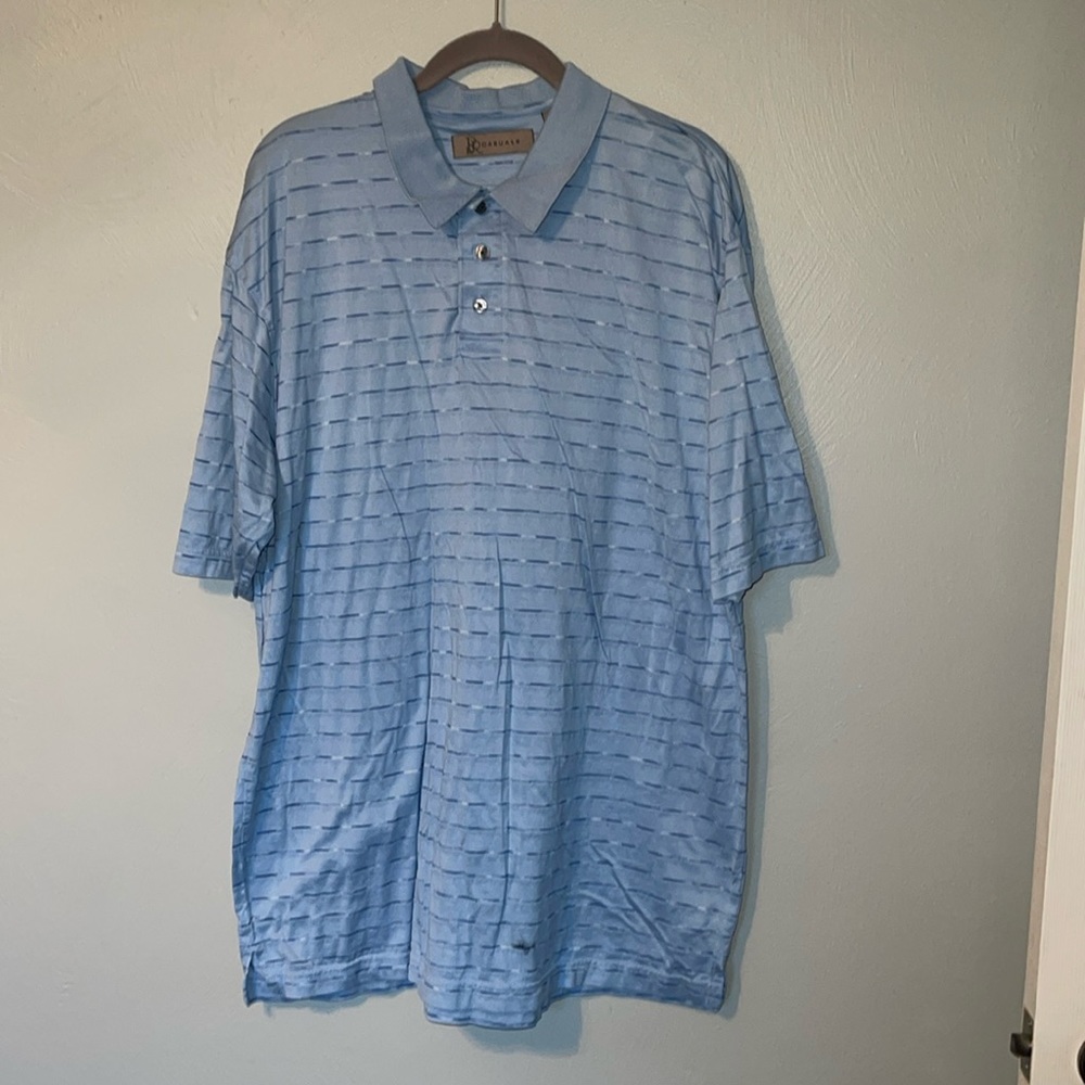 G Men’s XL polo (33” long shoulder to hem)